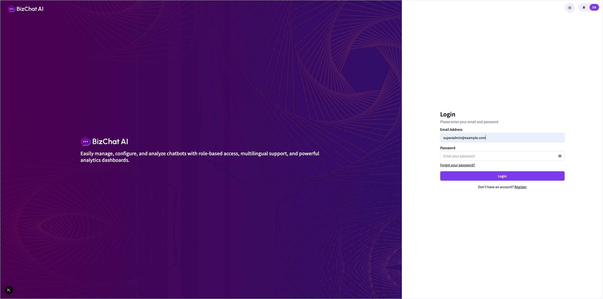 Login (EN)
